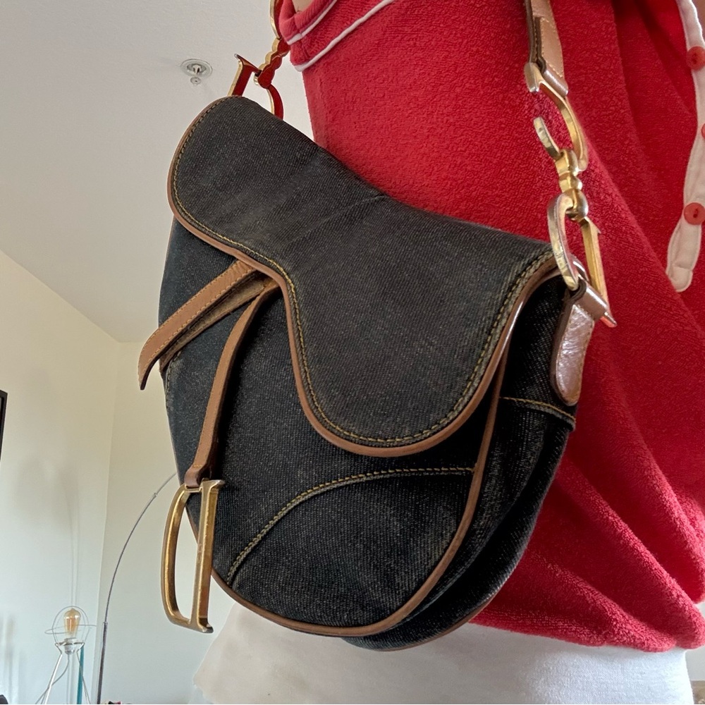 dior jean saddle bag y2k - Picture 6 of 13